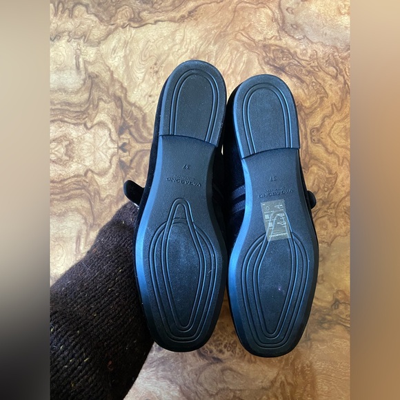 Vagabond Jolin Velvet Mary Jane Flat - Picture 2 of 5